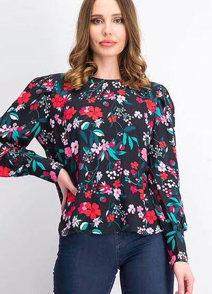 Блуза блузка цветы mango