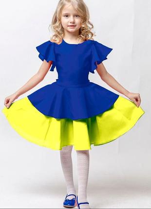 Патріотична сукня дитяча опт/роздріб