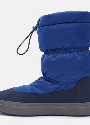 Черевики crocs jibbitz lodgepoint shiny сині крокс сапоги дутіки2 фото