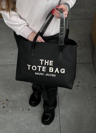 Шопер в стилі marc jacobs the tote bag double2 фото