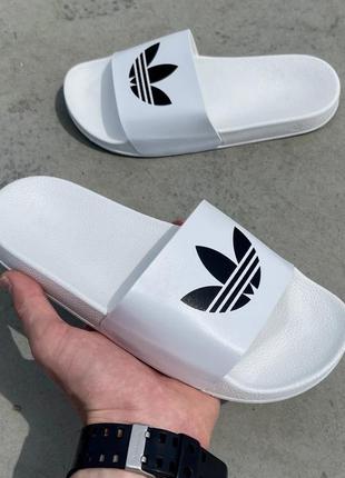 Adidas slides big logo ‘white’ 36