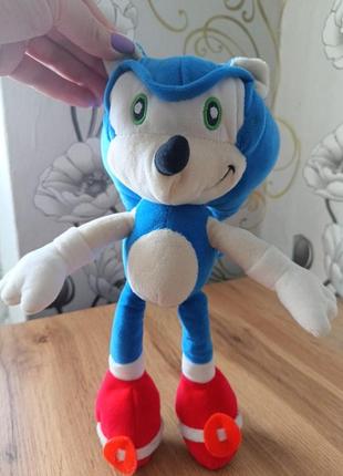 Мягкая игрушка соник 27 см синий sonic jinx plush