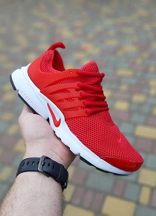 Жіночі кросівки nike air presto червоні знижка sale | smb