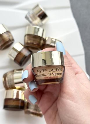 Денний зміцнюючий крем-ліфтінг для розгладження шкіри estee lauder revitalizing supreme+ youth power creme.