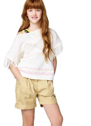 Benettone шорти для дівчинки 120 (6-7років)