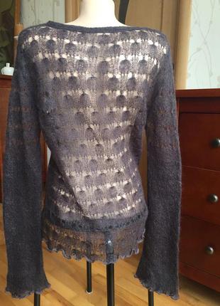 Жіночий светр-паутинка2 фото