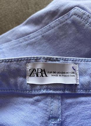 Zara укороченные джинсы4 фото