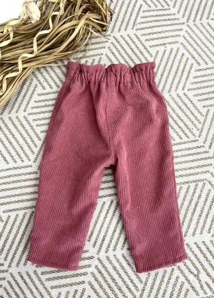 Вельветовые брюки детские 80/1166 фото