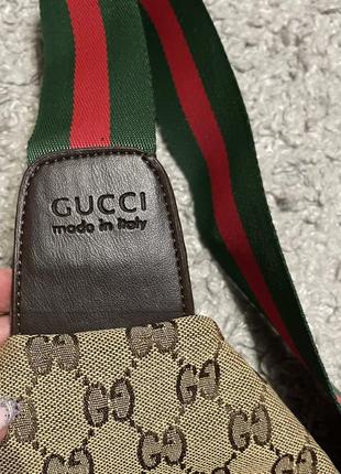 Нова, стильна сумка-слінг унісекс через плече/нагрудна в стилі gucci2 фото