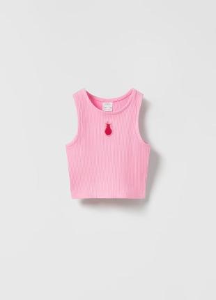 Футболка майка топ для девочки zara