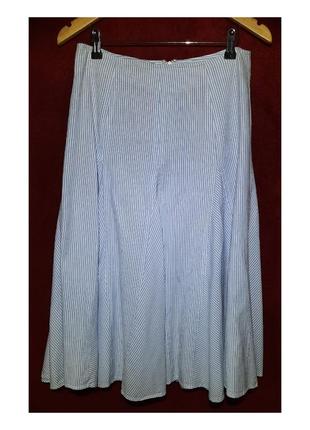 Спідниця міді у полоску фірми cotton traders