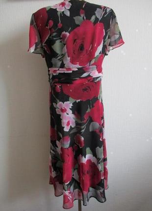 Платье в цветочный принт amanda marshall4 фото