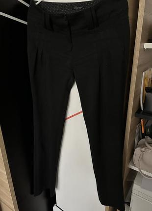 Классические черные брюки брюки 36-38