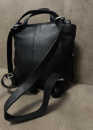 Рюкзак сумка комбинированная white stuff кожа