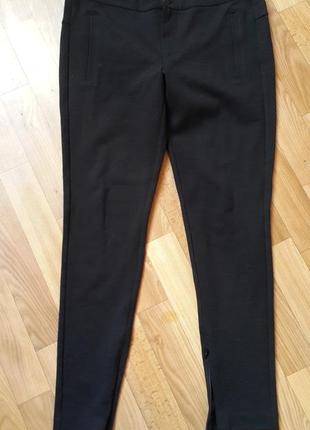 укороченные стрейчевые брюки Zara Basic Zara цена 290 грн