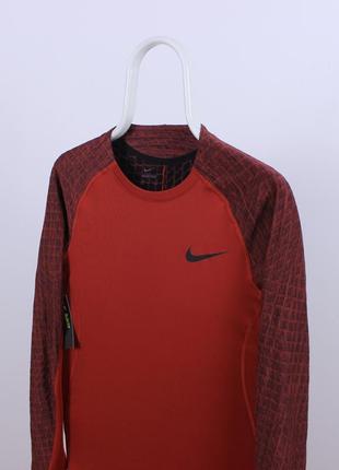 Мужская тренировочная термо кофта nike pro slim fit1 фото