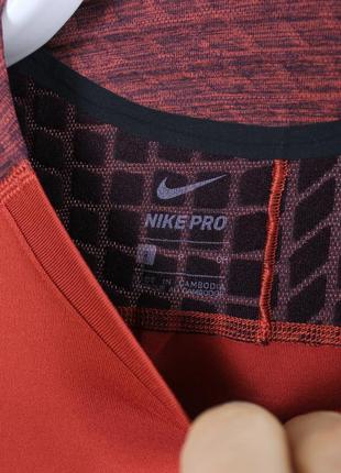 Мужская тренировочная термо кофта nike pro slim fit4 фото