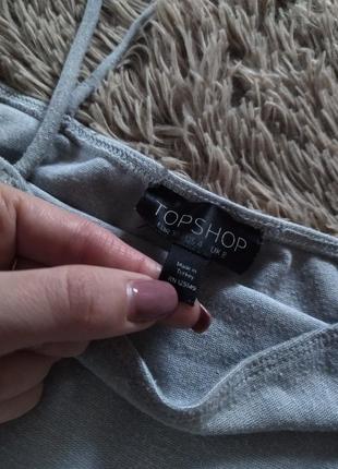 Боді з тонкими бретелями бренду topshop3 фото