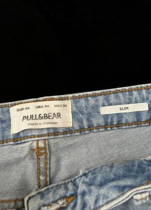 Джинсовые шорты pull and bear3 фото