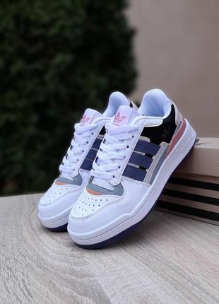 Без предоплат‼️ женские кроссовки adidas forum exhibit low цветные / адидас форум / женская обувь на весну, лето, осень