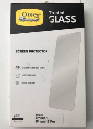 Защитное стекло противоударное otterbox trusted glass 77-86047 для iphone 14/13/13 pro (6.1")