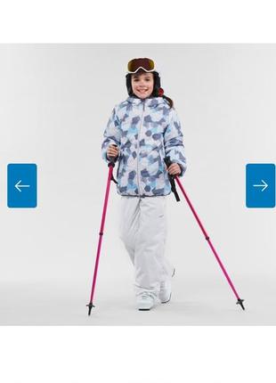 Двусторонняя лыжная куртка на 8 лет9 фото