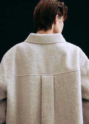 Пиджак из плетеной ткани из смеси шерсти6 фото