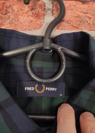 Сорочка в клітинку fred perry4 фото