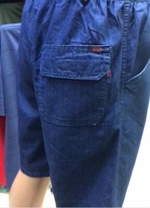 Бриджи мужские под джинс 4 кармана xl,2xl,4xl,5xl1 фото