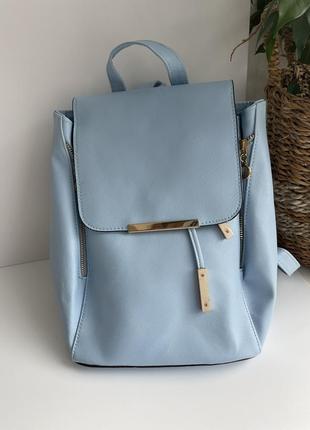 Рюкзак трендового блакитного кольору