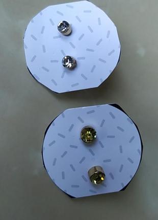 Серьги гвоздики