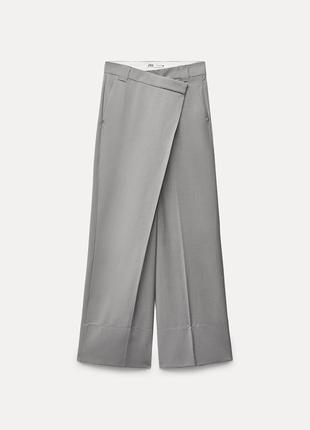 Zara шикарные шерстяные брюки лимитированная версия1 фото