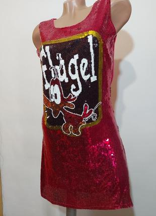 Платье с пайетками 4