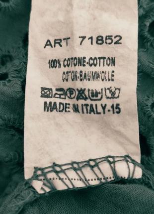 Max mara длинное платье с прошвой платье макси итальянское платье сарафан2 фото