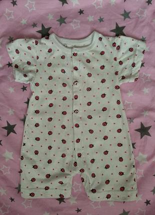 Ромпер/боди/комбинезон/песочник на кнопках 🐞🐞🐞