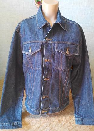 Джинсовая куртка  унисекс мужская женская .