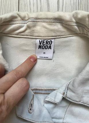 Джинсова желетка vero moda xs3 фото