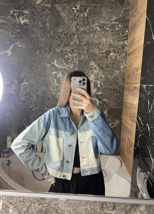 Новая джинсовая куртка из трех видов денима missguided