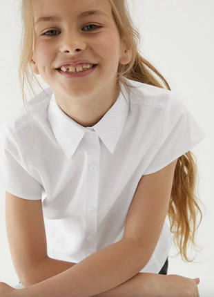 Классическая школьная блуза известной английской тм nutmeg 🌷.размер 13-14 лет