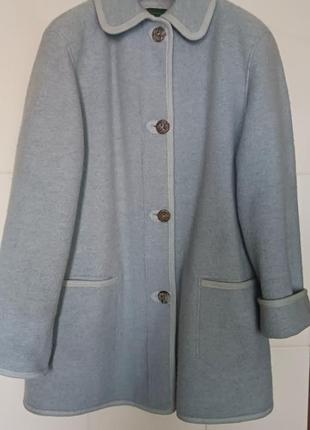 Женская (шерстяная) куртка-пальто