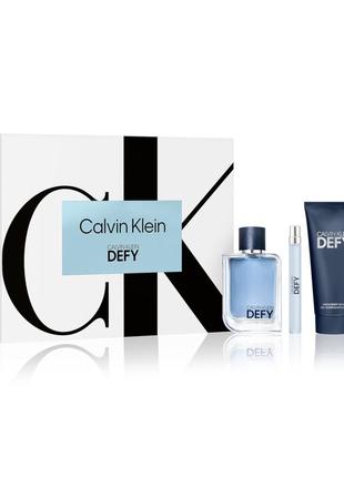 Новий набір парфумів calvin klein (ck defy набір парфумів 100 мл) з американками