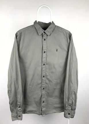 Рубашка с длинным рукавом all saints redondo sl shirt