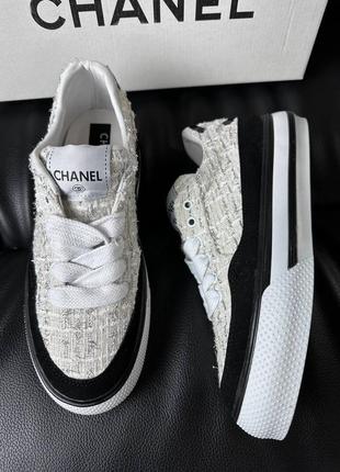 Chanel женские кроссовки3 фото