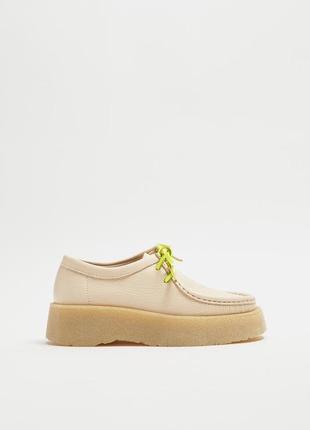 Кожаные туфли clarks® x zara4 фото