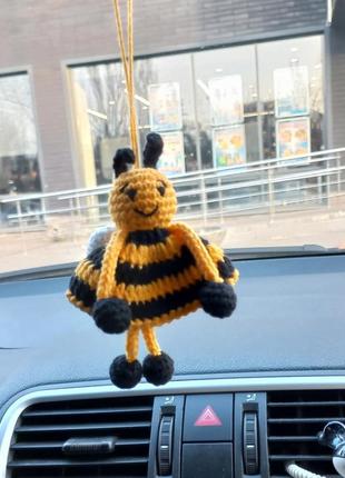 Бджілка, підвіска в машину, брелок