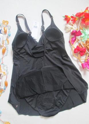 Шикарный слитный черный купальник платье f&amp;f 💝🌷💝5 фото