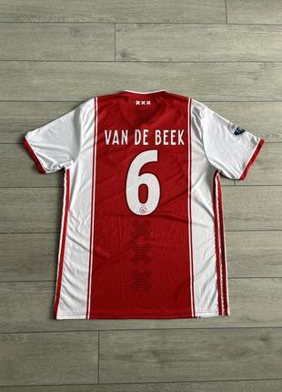 Van de beek ajax adidas football soccer jersey xxl аяксфутбольна футболка