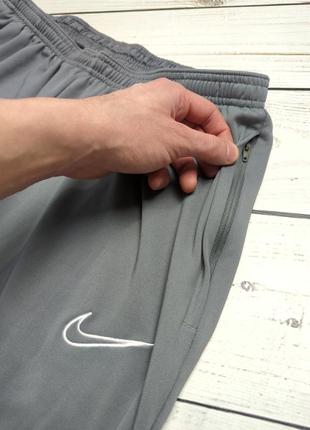 Чоловічі легкі спортивні штани nike dri fit оригінал / найк драй фіт завужені slim fit6 фото