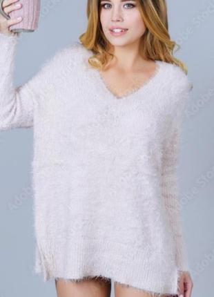 Нежно разовый свитер травка