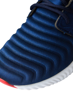 Adidas alphabounce instinct кросівки кеди чоловічі сині адідас весняні осінні демісезонні демісезон відмінна якість низькі текстильні легкі4 фото